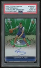 COOPER FLAGG 2025-26 TOPPS CHROME GREEN REFRACTOR AUTO 79/99 RC PSA 9 10