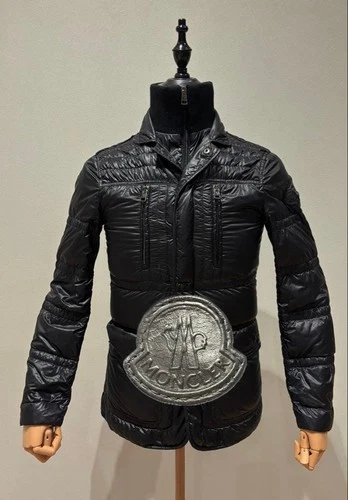 MONCLER DUBBO 2Way Down Jacket Black Tag 0 XS Men's Japan video thumbnail