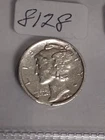 1924 P MERCURY DIME - PLEASE NOTE RIM ISSUES AND DETAILS -