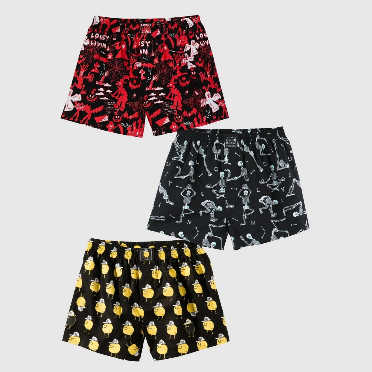 Boxer Homme Parigamba - Taille L - Motif Manga Astro Boy - Coton Blanc
