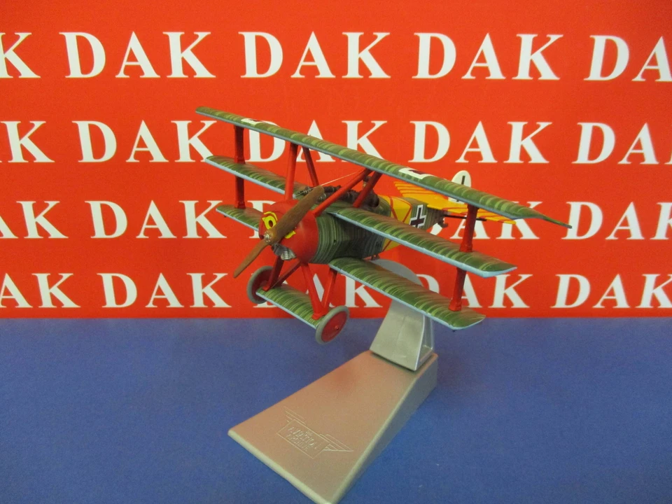 Die cast 1/48 Modellino Aereo Aircraft Fokker Dr.1 Last Fight 1918 W.Steinhauser - Immagine 2 di 4