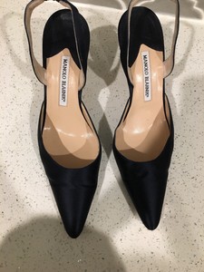 womens navy slingback shoes