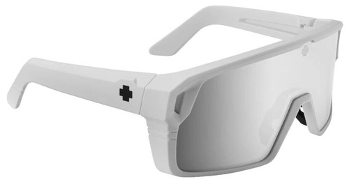 Kush Premium Men's Sunglasses - Shield Horn Rim With Mirror Lenses, UV400 Protection