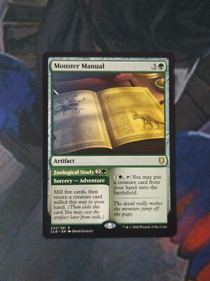 monster manual mtg card Monster Manual | 7% Off 2+ | Baldur's Gate | NM | MTG