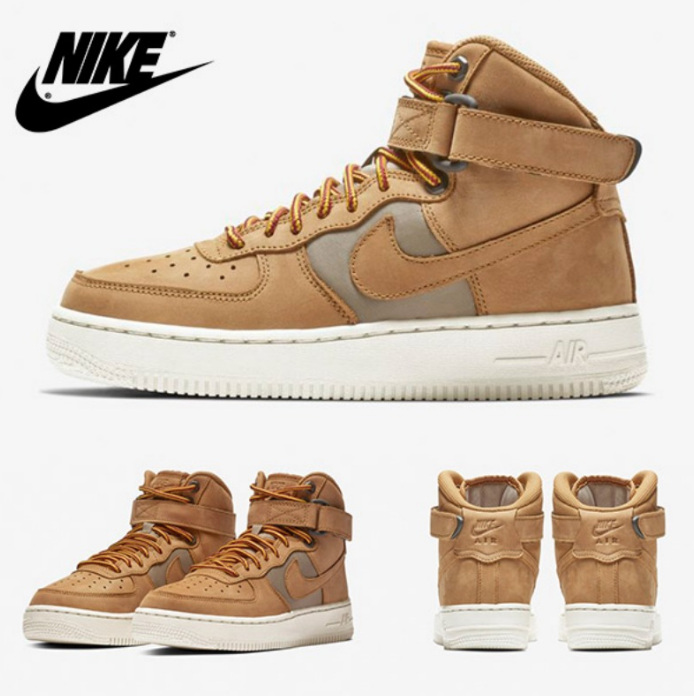 Nike Air Force High Premium Big Kids' Shoe AR0733-700