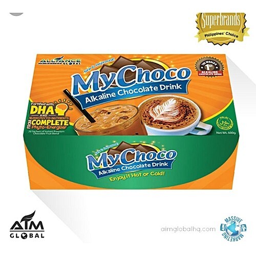 MyChoco - Alkaline Choco Drink 20 Sachets of AIM Global USA | eBay