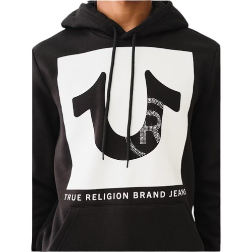 True Religion Mens 2 Piece Sweatsuit Size L Studded Tracksuit Matching Gift Set - Picture 11 of 12