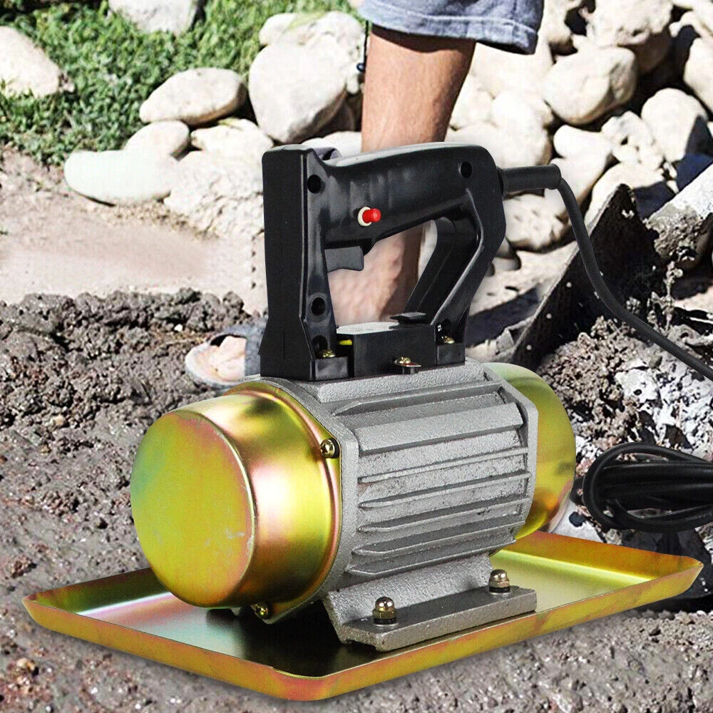 Compactor Plate Electric Compaction Wacker Hand held Cement Vibrator 240V