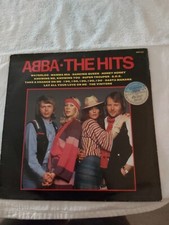 ABBA,The Hits, 1st Press A1 B1 matrix, 1987 12" Vinyl LP.