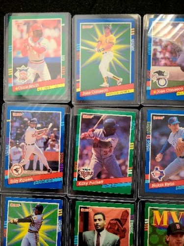 Donruss 39 Karten Lot 1991. All Are Stars, Mix Of Rookies, HOF, MVP. Neuwertig & Fehler - Bild 2 von 11