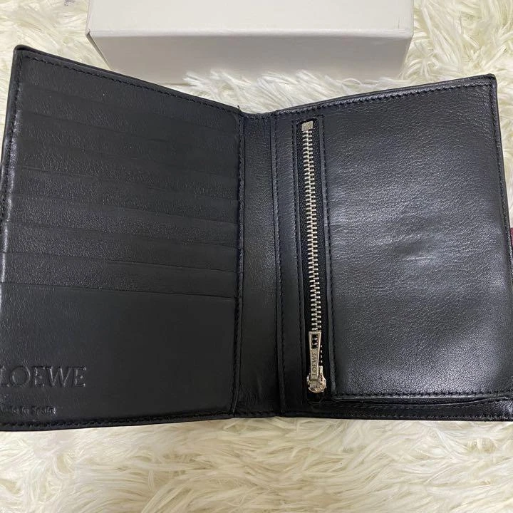 LOEWE Portafoglio Verticale Medio Bif Anagramma Pelle 47