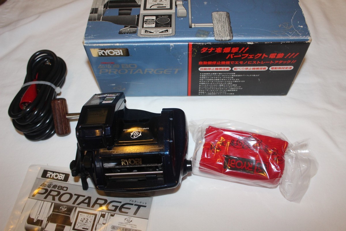 RYOBI ceratec 電動80PROTARGET Ryobi Electric Reel Ceratec Ad 80 Pro Target | eBay