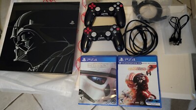 PlayStation 4 PS4 Star Wars Limited Edition Darth Vader Console 