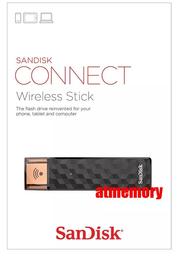 SanDisk CONNECT Wireless Stick 16GB 32GB 64GB 128GB 200GB Wifi USB Drive SDWS4 |