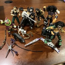 1998 McFarlane Toys KISS Psycho Circus Set Of 4 Ultra Action
