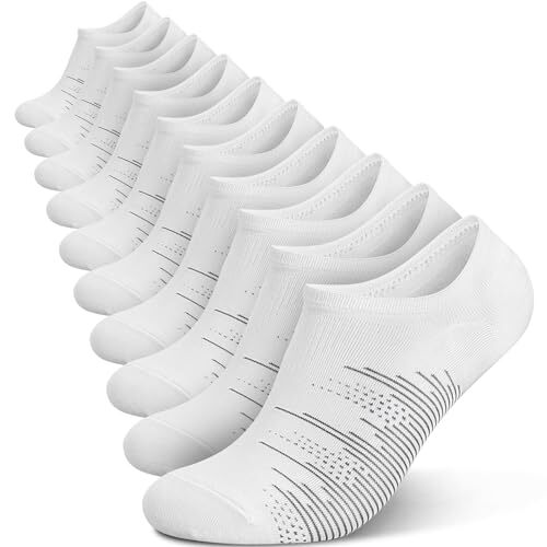  No Show Socks Men 10 Pairs Ankle Low Cut Cotton Men Socks 6-10 10 Pairs 