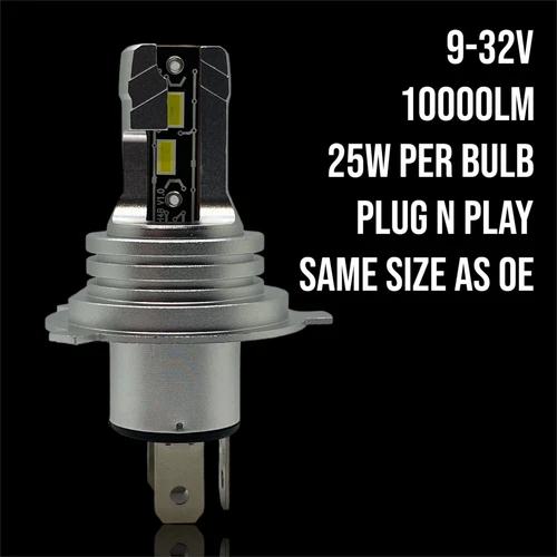 LiteSync H4 472 LED Headlight Bulbs 6000K For Kia Stonic 2017-2024 - Picture 10 of 12