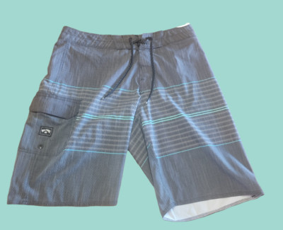 BILLABONG ALL DAY HEATHER STRIPE PRO BOARDSHORTS  RECYCLER OLD DAY PRO SIZE 30
