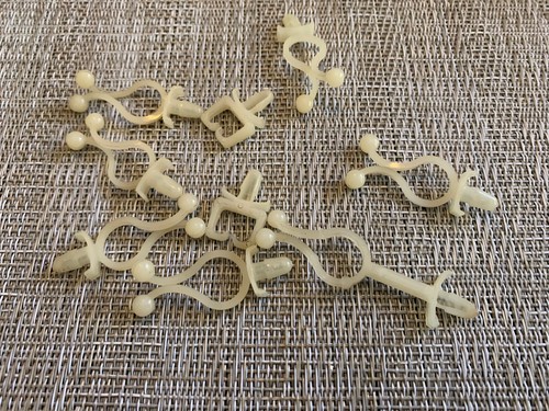 Sansui AU-719 Integrated Amplifier Parting Out Complete Set of Plastic Standoffs