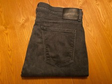 CITIZENS OF HUMANITY GAGE CLASSIC STRAIGHT GRAY DENIM JEANS 40 (39 X 31.5) EUC