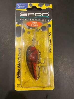 SPRO RK Crawler 55 9-14 Red Craw