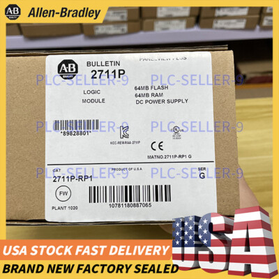NEW Sealed 2711P-RP1 Ser G ALLEN BRADLEY Panelview Plus Logic Module 2711P-RP1