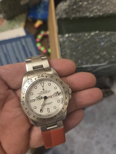 2000 Rolex Explorer II Ref. 16570 with Box & Booklets / 40mm / Mint