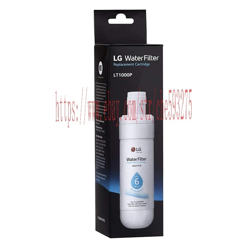 2Pack LG LT1000P Refresh Refrigerator Ice Water Filter ADQ747935 GF-D706BSL - Image 3 of 4