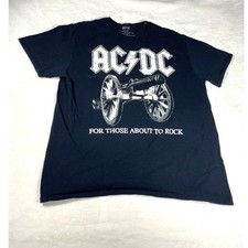 AC/DC For Those About To Rock T-Shirt XL