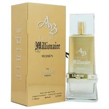 Ab Spirit Millionaire by Lomani Eau De Parfum Spray 3.4 oz