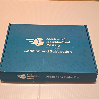 Demme Learning AIM Addition & Subtraction Math Kit w/ Blocks & Materials