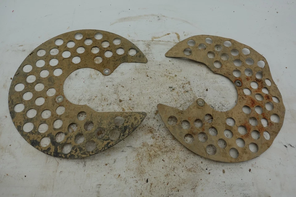 Protectores de rotor de disco de freno delantero Yamaha Big Bear 400 2004 Foto 3 de 4