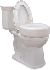 AquaSense Portable Raised Toilet Seat - White (1481)
