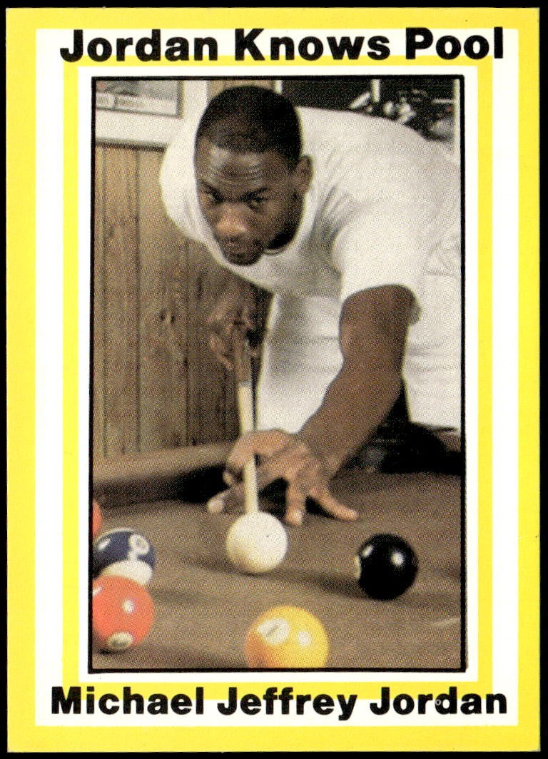 1993 Amer Sports Michael Jordan #NNO Michael Jordan Knows Pool E1
