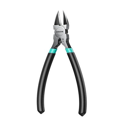 SAMZHE Wire Cutters Flush Cut Pliers Electrical Cable Nipper Stainless Steel