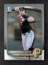 2025 Bowman Draft KONNOR GRIFFIN Chrome Base Prospect Pirates #BDC-102