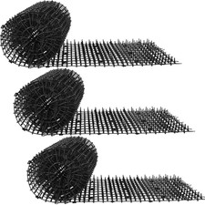 3 Pack 6.5 Ft Cat Deterrent Mat with Spikes for Indoor and Outdoor Use to Keep P