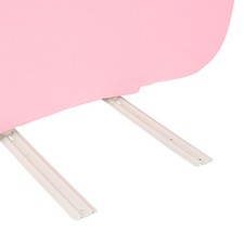 `Binario di Sicurezza Laterale Letto Bambino Binario Letto Corto Protezione Acciaio per Casa