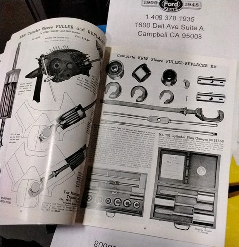 KRW 1940 Catalog Of Service Tools Garage Equipment Ford V8, Merc. Zephyr, Trucks - Picture 5 of 5