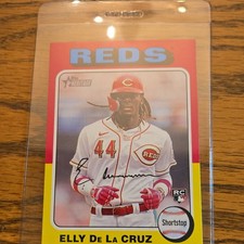 2024 Topps Heritage - Rookies Elly De La Cruz #473 (RC)