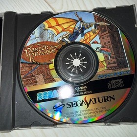 SEGA SATURN SS Panzer Dragoon Role playing Video game software with manual USED
