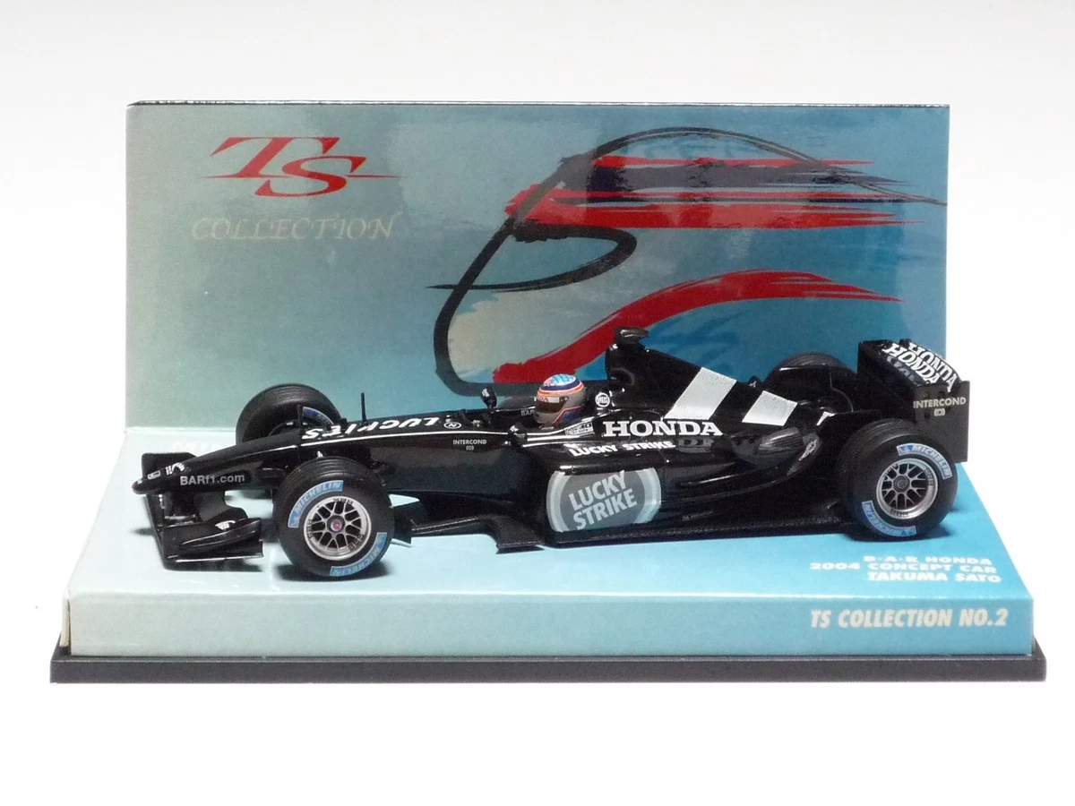 ミニチャンプス1/43　Ｆ１2003年BARホンダ Bar Honda 005 with T.Sato Figure No.16 Japan GP Formula 1 2003 - 1