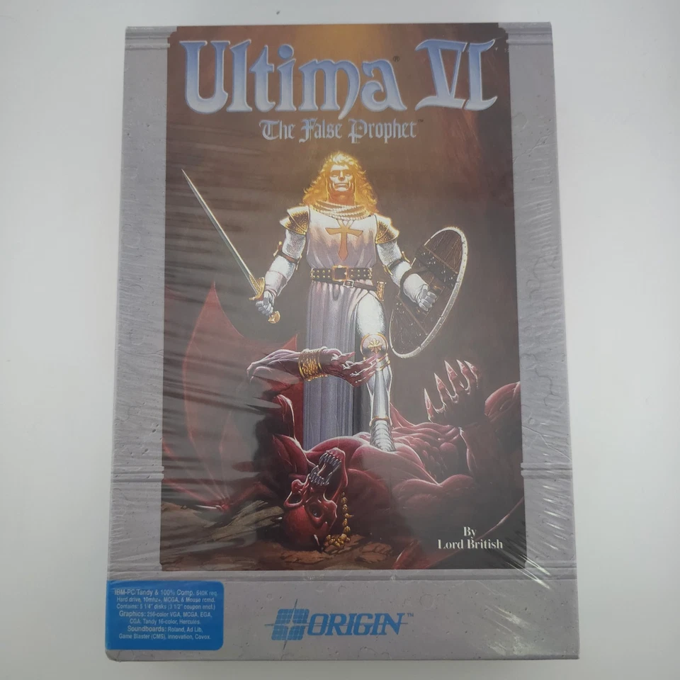 Ultima VI: The False Prophet, 1990, Big Box, New & Sealed - Image 2 of 4