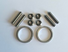 STAINLESS Exhaust Header Manifold Studs Nuts & Gaskets Set Yamaha XV535 Virago