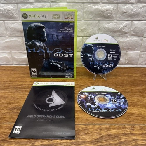 Halo 3: ODST (Microsoft Xbox 360, 2009) CIB Tested Working Free Shipping