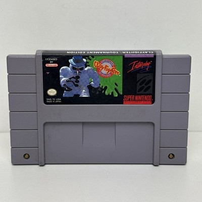 ClayFighter Tournament Edition (Super Nintendo SNES, 1994) Tested Working