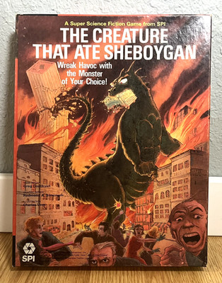 The Creature That Ate Sheboygan Box NEW from SPI 1979