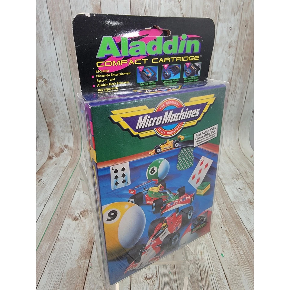 Micro Machines Aladdin (Nintendo NES) NEW in Box  - Image 3 of 4