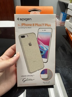 Spigen Liquid Crystal Glitter Clear Case For iPhone 8+7+