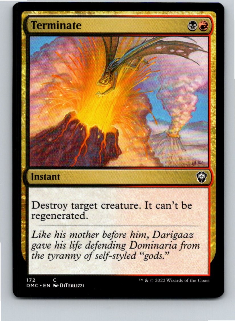 Magic the Gathering Terminate Commander: Dominaria United MTG Free Shipping!